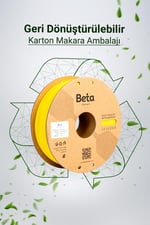 Beta PLA High-Speed Filament Cyber Yellow(Sarı) - 1KG
