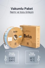 Beta PLA High-Speed Filament Sky Blue(Gökyüzü Mavisi) - 1KG