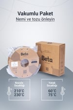 Beta TPU 95A Filament Black (Siyah)