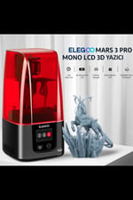 ELEGOO Mars 3 Pro mSLA Resin 3D Yazıcı