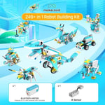 Makerzoid 200’ü 1 arada Scratch Jr Kodlama Robot Kiti – Smart Robot Premium