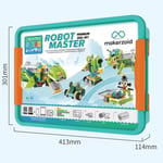 Makerzoid Robot Master Premium 600 Parça 200 Farklı Robot Kodlama Seti