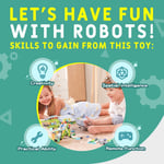 Makerzoid STEAM Programlama Yapı Taşları 100’ü 1 Arada Robot Master Standart Eğitim Seti