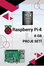 Raspberry Pi 4 - 8 GB Proje Seti
