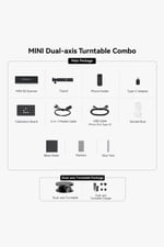 Revopoint Mini Dual-Axis Turntable Combo 3D Tarayıcı