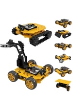 REX Evolution Serisi Super Star Transformers - 8 in 1 (Micropython ve Arduino IDE             Uyumlu) - E-Kitap Hediyeli