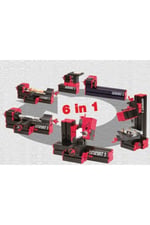 Unimat 1 Classic 6’ sı 1 arada Ahşap İşleme Makine Seti