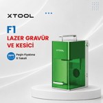 xTool F1 Lazer Gravür ve Kesici (10 W Diode Lazer + 2W 1064 Nm Infrared Lazer)