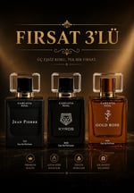 Fırsat 3'lü Gold Rose - Jean Pierre - Kyros