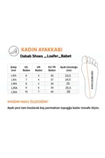 AURY Kadın Bej Mary Jane Kalın Taban Topuklu Loafer Ayakkabı