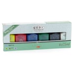 Artdeco Parmak Boyası Seti 6x75ml Temel Renkler