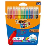 BİC KID COULEUR KEÇELİ BOYA KALEMİ 12 RENK