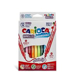 Bırello Süper Yıkanabilir Çift Taraflı Keçeli Boya Kalemi 12'Li