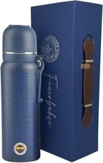 Fenerbahçe Çelik Termos Bardaklı Kapaket Lacivert 650 Ml *16