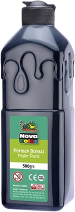 N.Color Parmak Boyasi 500 Gr Siyah