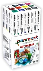 Penmark Marker'S Art Brush Kalem 12 Li Set