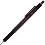 Rotring 800+ İki Fonksiyonlu Kalem, Siyah 0.7 Mm