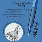 Scrikss Matrı-X  Versatil 0.7 Mm Metalik Mavi Şeffaf Amb.