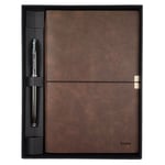 Scrikss Premıum Defter Toledo A5 Kahverengi & 800 Roller Titanyum Set