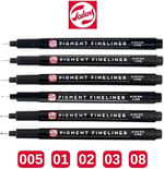 Talens Pıgment Fınelıner 6 Lı Set