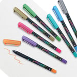 Taros Nebulous Standars-11576 Gel Pen 8 Color 12 Li Set Neon