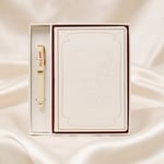 Victoria's Journals Atatürk  - Özel Seri Defter Ve Metal Kalem Seti. Kutulu-Portre- Beyaz