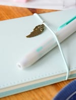Victoria's Journals Charm-Kuş, Tarihsiz Planlayıcı 9X19 Cm,80  Yap, 100 Gr.Ivory.- Yeşil