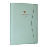 Victorias Journals Geçmeli Ve Cepli Defter A5 Ivory 80 Gr. 128 Yp.Pastel Yeşil