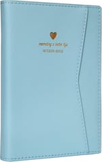 Victoria's Journals Geçmeli Ve Cepli Defter A5 Ivory 80 Gr. 128 Yp. Mavi