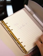 Victoria's Journals Mekanizmalı Defter A6+ Ivory 80 Gr. 96 Yp. Lila