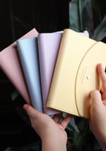 Victoria's Journals Mekanizmalı Defter A6+ Ivory 80 Gr. 96 Yp. Lila