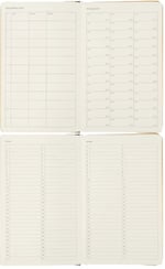 Victoria's Journals Monaco Süet Sert Kapak Defter 100Gr. 96 Yaprak 13X21 Cm. Kenar Altın Demir Ve Altın Yaldız Çizgiliı Kırmızı