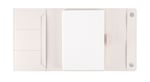 Victoria's Journals Verse-Vegan Deri Organizer Defter A6 Değişebilen İç 120 Gr., 120 Yaprak. Kutulu-Beyaz