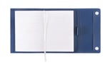 Victoria's Journals Verse-Vegan Deri Organizer Defter A6 Değişebilen İç 120 Gr., 120 Yaprak. Kutulu-Mavi