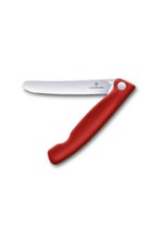 ​​​​​​​​​​​​​​​​​​​​​​​​​​​​​​​​​Victorinox 6.7801.FB 11cm Kırmızı Düz Katlanabilir Domates Bıçağı