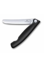 ​​​​​​​​​​​​​​​​​​​​​​​​​​​​​​​​​​Victorinox 6.7803.FB 11cm Siyah Düz Katlanabilir Domates Bıçağı
