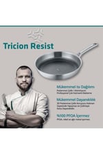099210 Tricion Pro Paslanmaz Çelik Tava 32cm