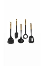5 Parça Silikon Spatula Kepçe Servis Takımı