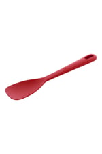 9 Parça Silikon Spatula Fırça Kaşık Kevgir Çırpıcı Makarna Kaşığı Servis Seti Kırmızı