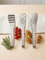 Aryıldız 3lü Çelik Salata Pasta Börek Maşa Servis Seti
