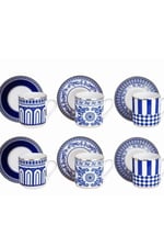 Aurora Bone 6lı Kahve Fincan Seti