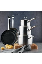 Çelik Indüksiyonlu Proline 16 Cm Satin Kısa Tencere A1168