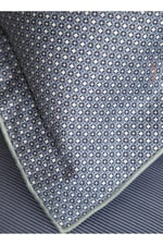 ÇİFT KİŞİLİK BASKILI ELEGANCE SATEN NEVRESIM TAKIMI REGINA INDIGO