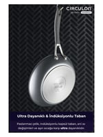Circulon A1 Serisi ScratchDefense Çizilmez Yapışmaz 3'lü Kızartma Tava Seti - 22CM, 26CM, 28CM