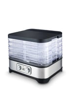 Dh 2025 Gümüş 250 Watt Meyve Ve Sebze Kurutucu 5 Tepsili