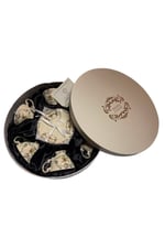 Diana Porselen 6 Lı Çay Fincan Seti Vintage Çiçek Desenli Gold Detaylı