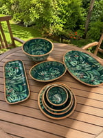 Easy Life Collection's Zanzibar Melamin Yuvarlak 2 li Yemek Tabağı 20,5 cm