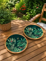 Easy Life Collection's Zanzibar Melamin 2 li Servis Tabağı 28 cm