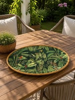 Easy Life Collection's Zanzibar Melamin Oval Tepsi 50x35 cm