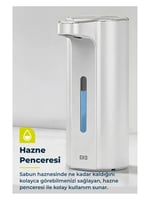 Eko Aroma Pro Akıllı Sıvı Sabunluk Sensörlü -Beyaz